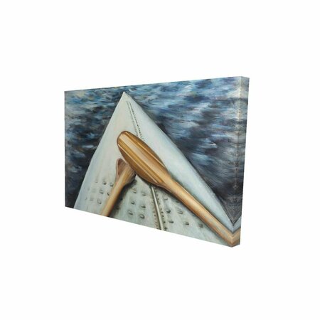 FONDO 12 x 18 in. Canoe Adventure-Print on Canvas FO2774375